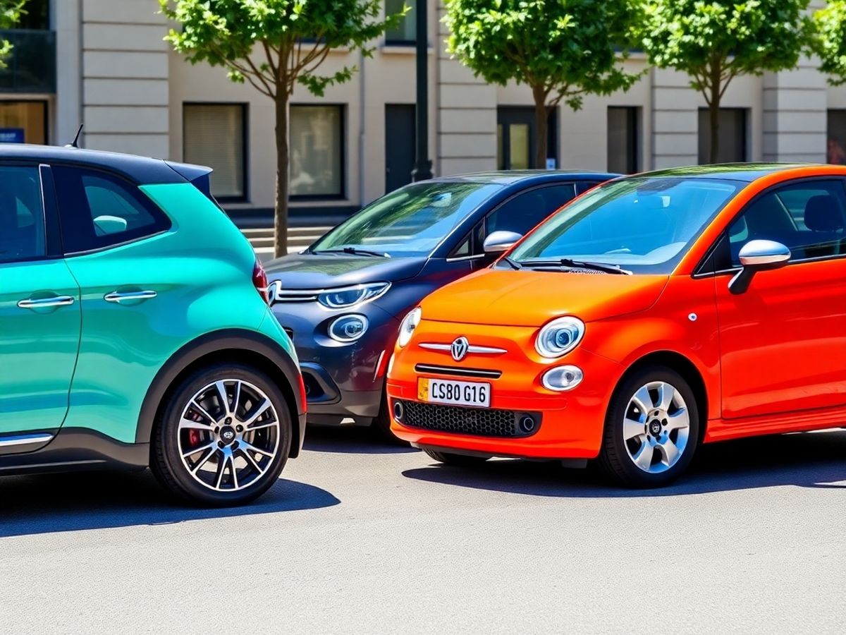 R5 E-Tech, Citroën ë-C3 e Fiat 500e in fila.